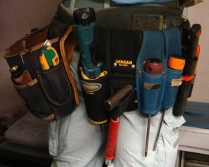 電気屋さんの道具.JPG